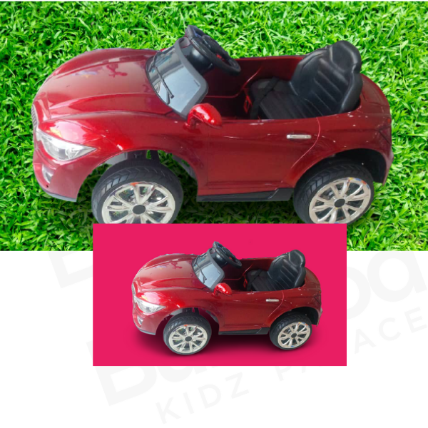 Boy Posch Red Car